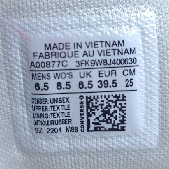 Converse All Star Lugged 2.0 High Platform Women Sz 8.5 Jacquard Sand Dune EUC - Picture 11 of 14